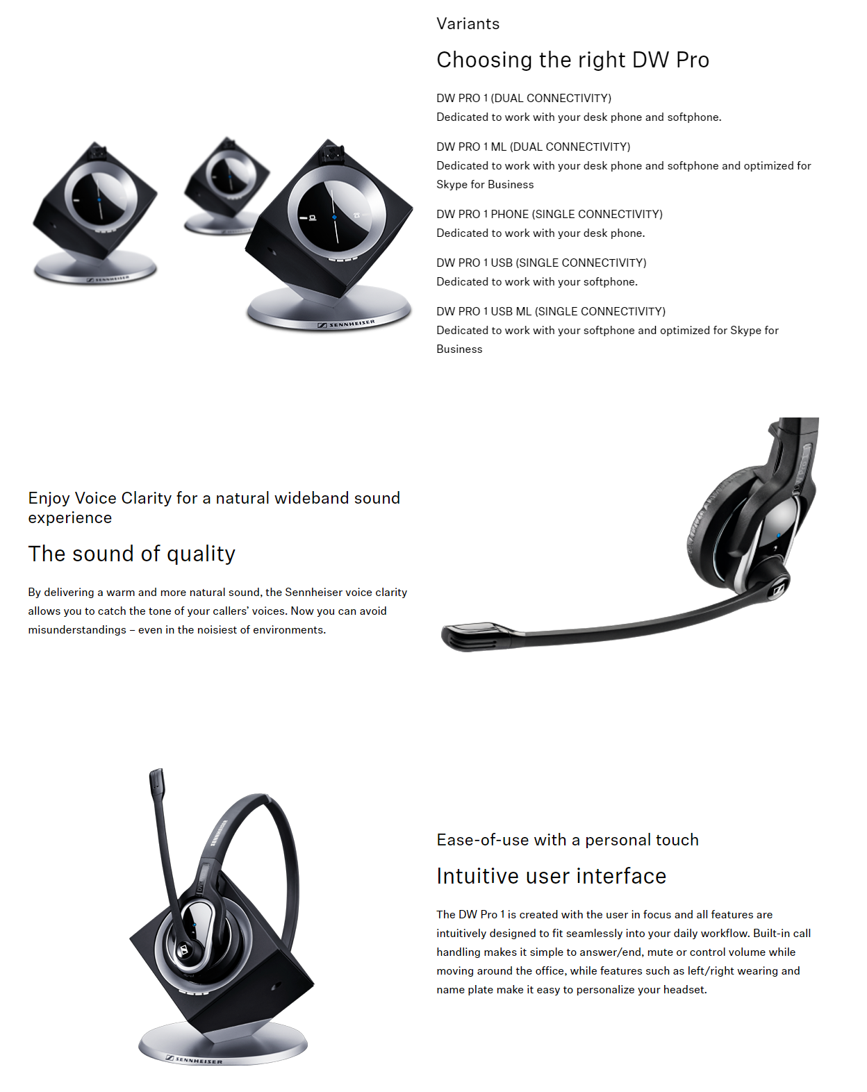 Sennheiser Dw Pro 1 Wireless Headset 