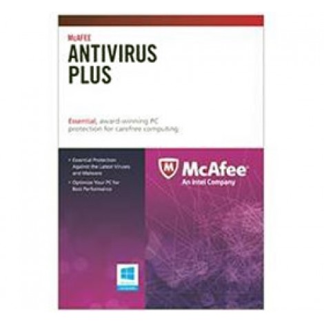 Mcafee Anti-virus Plus Activation Card - 1pc 1 Year Oem 146146