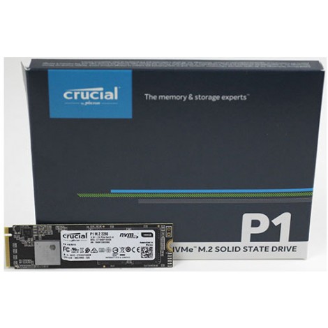 Crucial P1 500gb M 2 2280 Nvme Pcie Ssd 3d Nand 1900 950 Mb