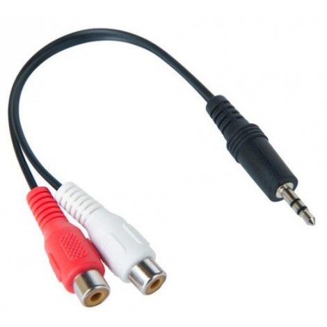 Generic Cable Adapter 3 5mm Audio Aux Male To Rca Red White