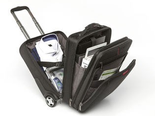 Verbatim 49851 Corporate Luggage Paris Backpack Roller Bag For 13&quot; 14&quot; 15&quot; 16&quot; Notebook Laptop