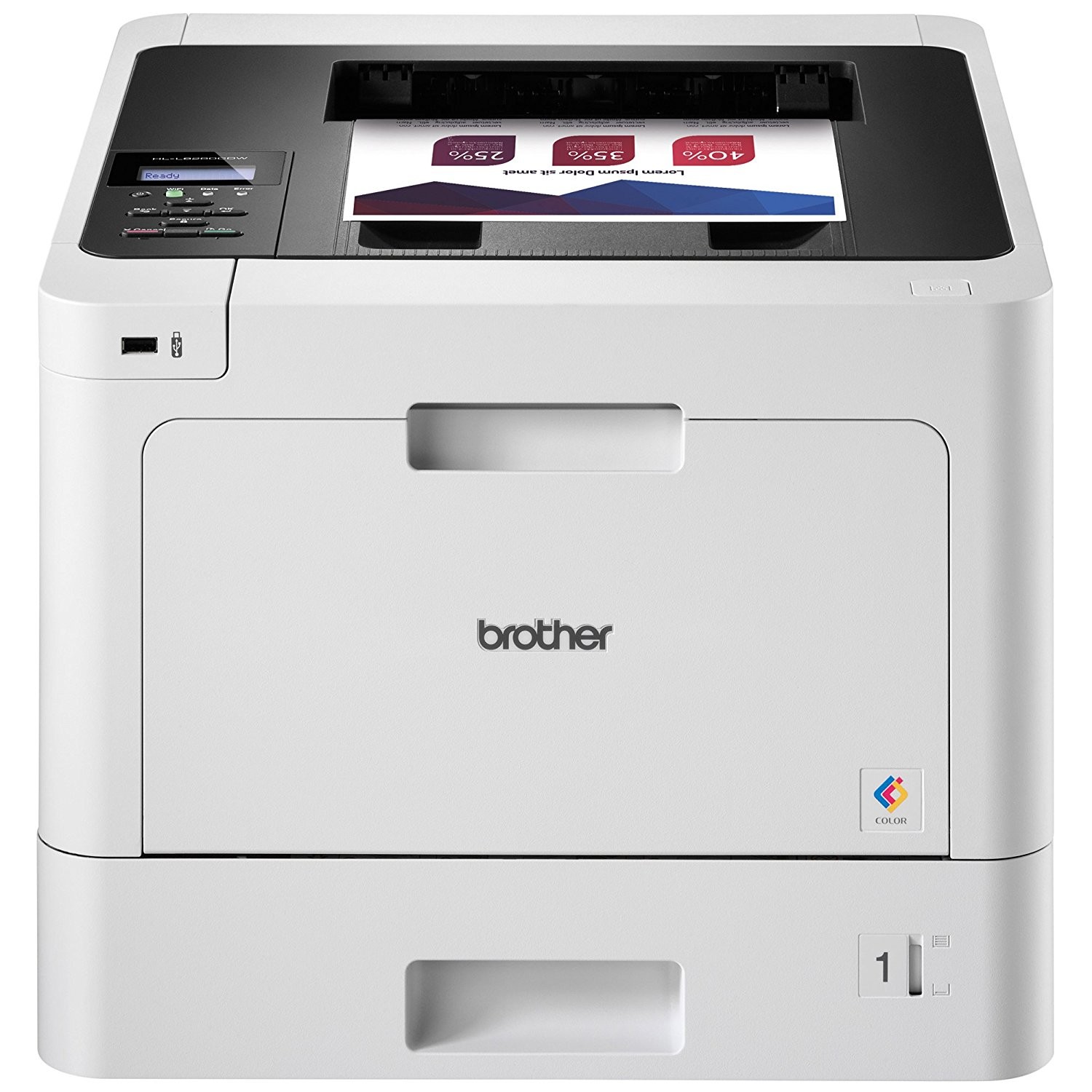 Color Laser Printer Two Sided Printing Brother Hl-l8260cdw Wireless High Speed Colour Laser Printer With 2