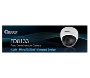 Vivotek Fd8133 Real-time H.264 Microsd/ Sdhc Card Compact Design Network Camera, 1/ 4" Cmos Sensor 71488