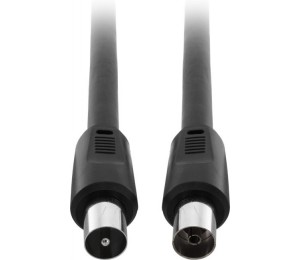 4cabling Pal To Pal Extension Lead Rg59 Quad 10m: Black El59q-10pp