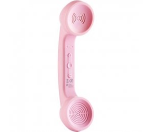 Ds Retro Bluetooth Rechargeable Handset Baby Pink