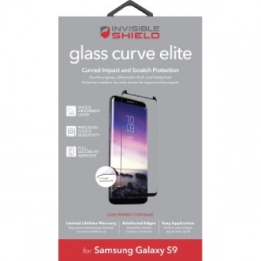 Mophie Invisibleshield Glass Curve Elite Samsung Galaxy S9 2018 Clear 200101401