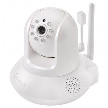 Edimax Smart Hd Wi-fi Pan/ Tilt Network Camera With Temperature & Humidity Sensor Day & Night