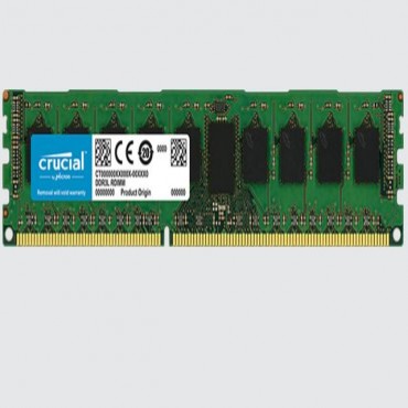 Crucial 8gb Ddr3l 1600 Mt/ S (pc3-12800) Dr X8 Rdimm 240p Ct8g3ersld8160b