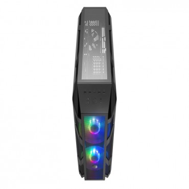 Coolermaster Mastercase H500m Atx Tempered Glass Window 2x2x200mm Rgb Fans Mcm-h500m-ihnn-s00