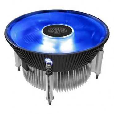 Cooler Master I70c 120mm Blue Led Aluminum Cooler Support Intel Lga1156/1155/1151/1150 Not Support