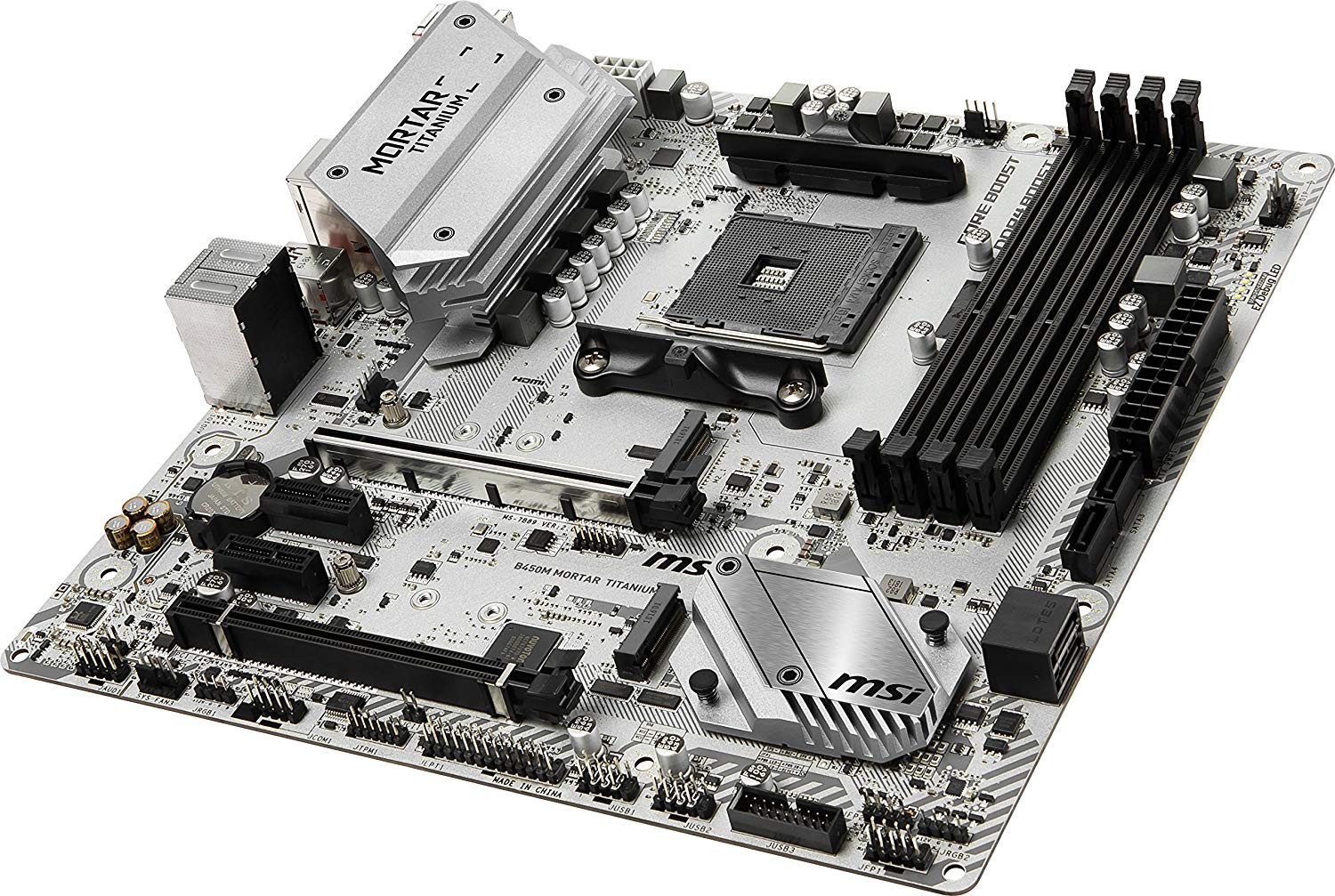 Msi Amd B450 Am4 Matx Gaming Motherboard 4xddr4 2x Pcie X 1 2x Pcie X