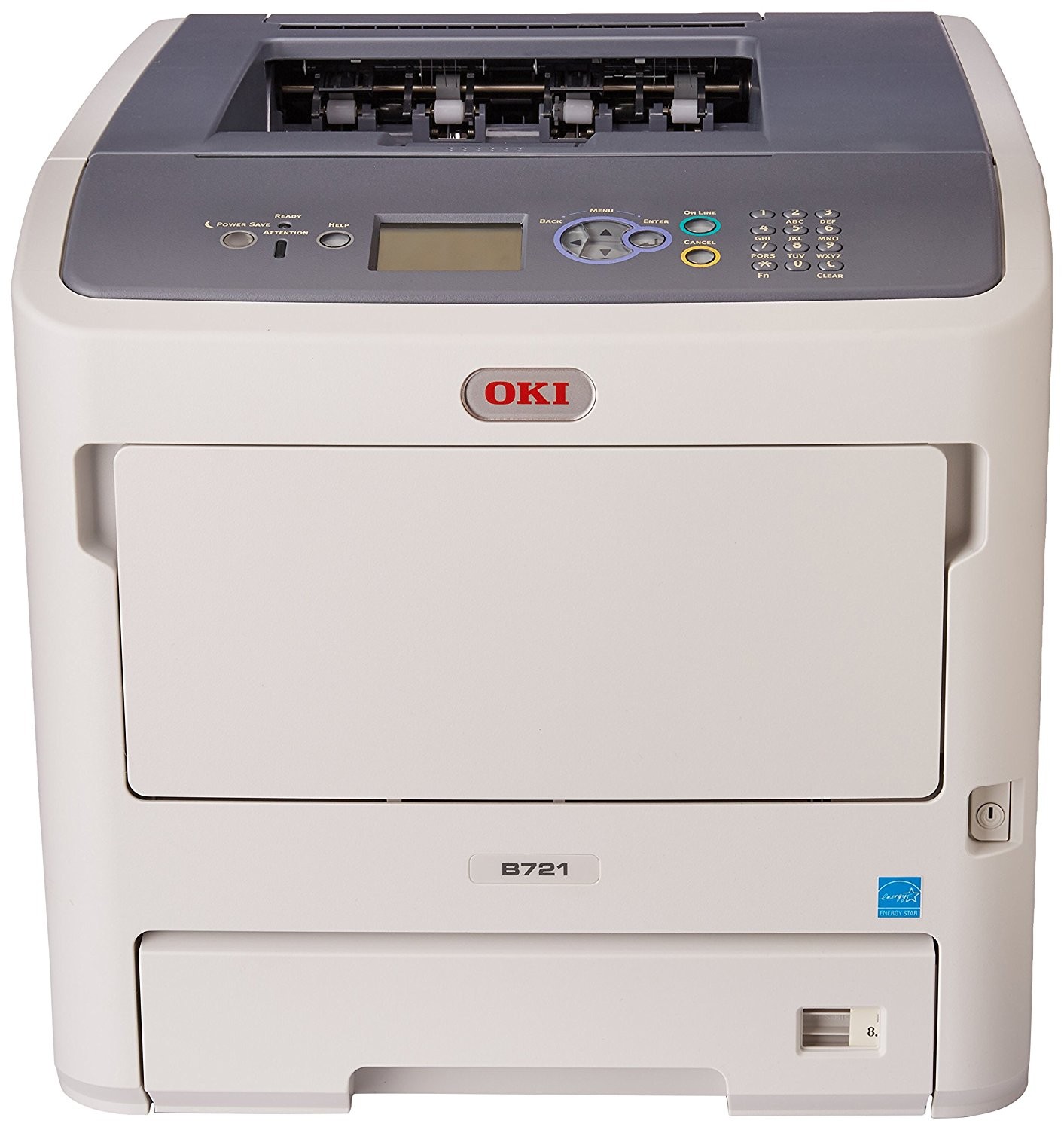 Oki B721dn Mono A4 Pcl 530 Sheet 47ppm Duplex Network Printer 45487002
