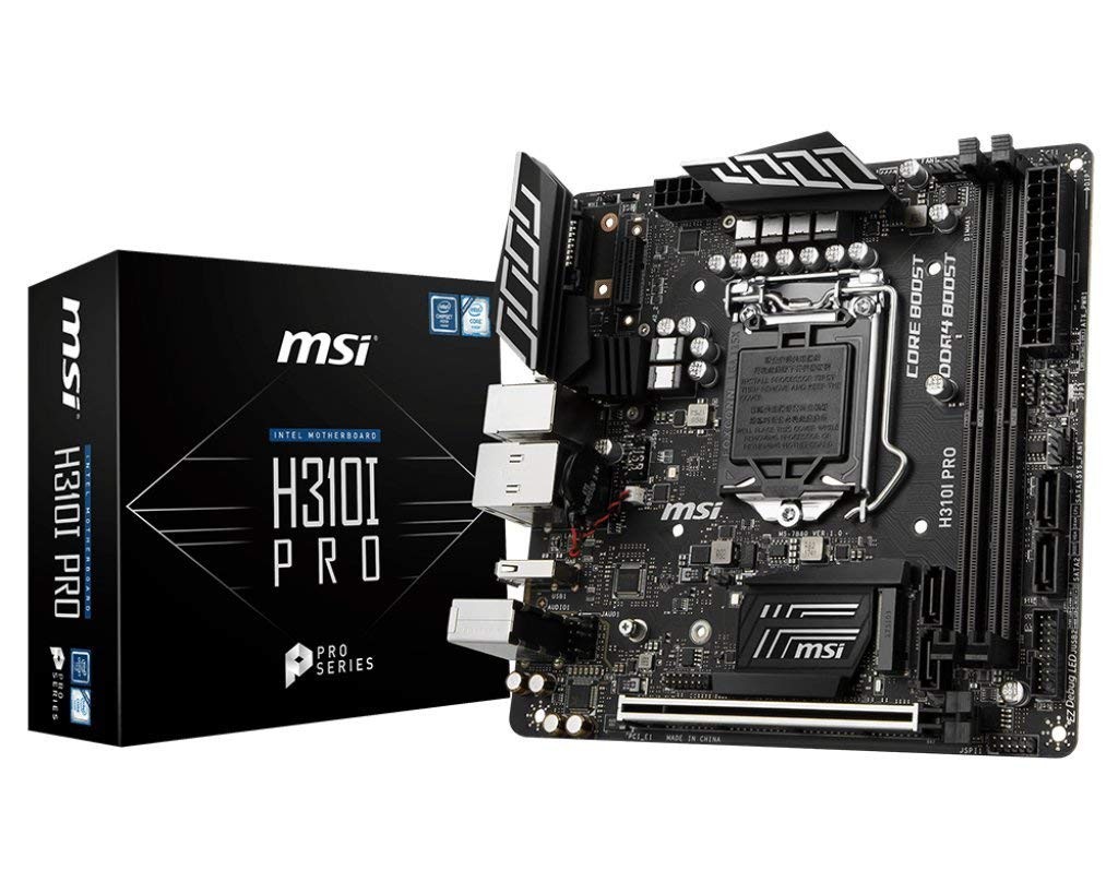 Msi Pro Series Intel Coffee Lake H310 Lga 1151 Ddr4 Onboard Graphics