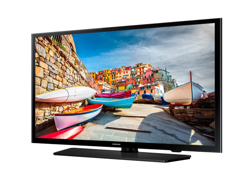 Samsung 43inch Fhd Resolution Commercial Led Tv He570 Series Rj12 Swivel Stand Hg43ae570swxxy