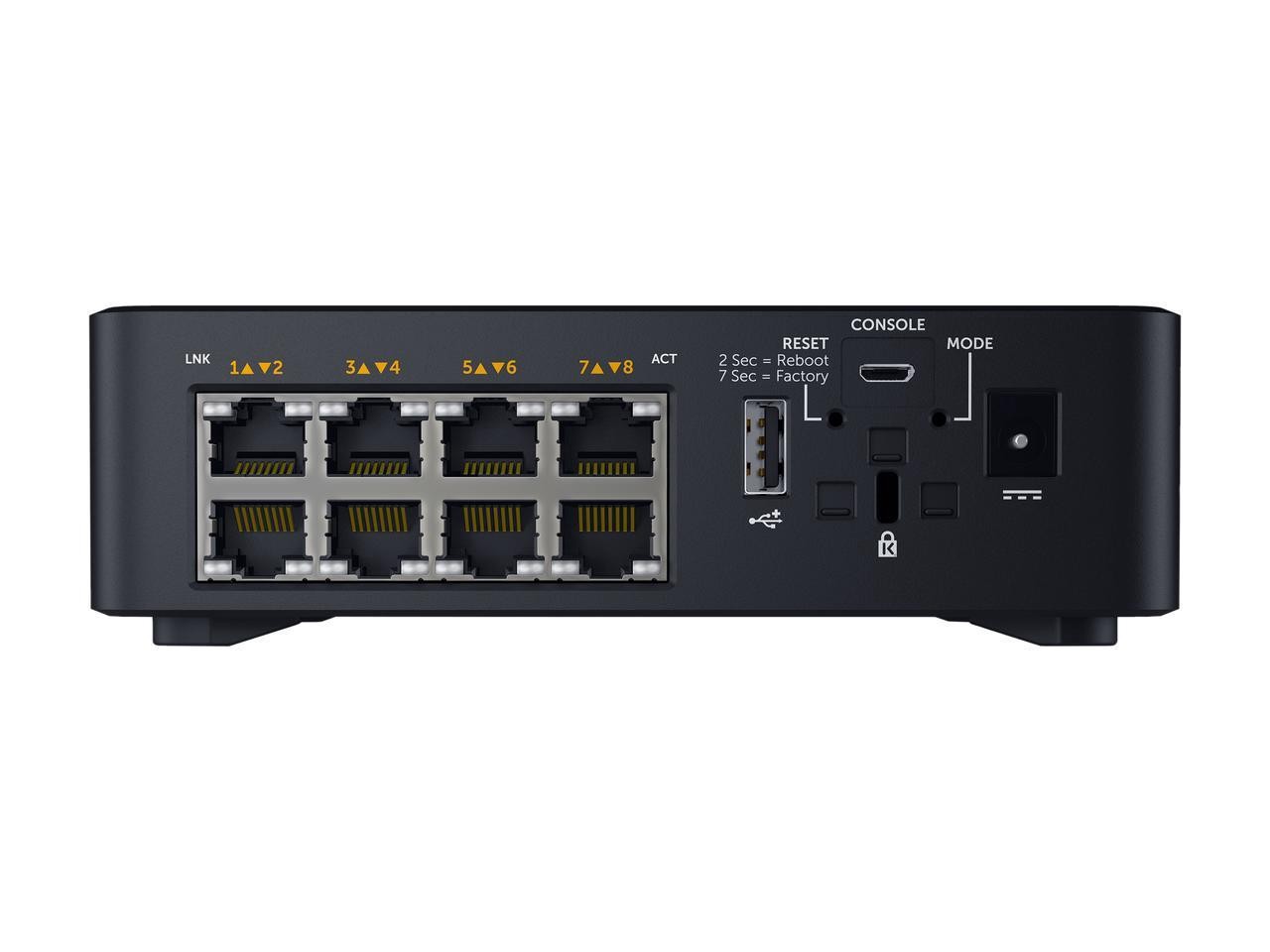 Dell X1008p Smart Web Managed Switch 8x 1gbe Poe Ports/x1008x1008p Limited Lifetime Hardware ...