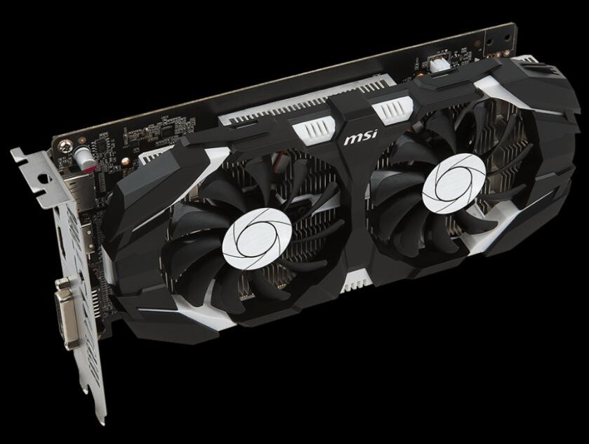 Msi Nvidia Geforce Gtx 1050 Ti 4gt Ocv1 Graphic Card Gddr5 128bit Dx12 ...