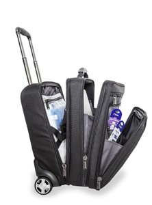 Verbatim 49851 Corporate Luggage Paris Backpack Roller Bag For 13&quot; 14&quot; 15&quot; 16&quot; Notebook Laptop