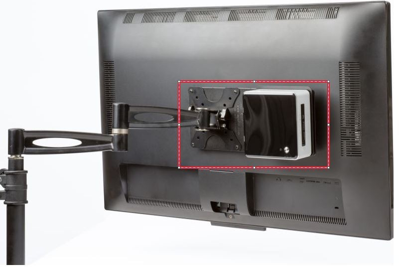 Lg Nuc Vesa Mount Bracket For Lg Monitor 22mb37pu & 24mb37py Mpcbr01