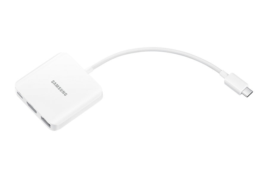 Samsung Galaxy Book Multiport Adapter (usbc) White Eepw700bwegww