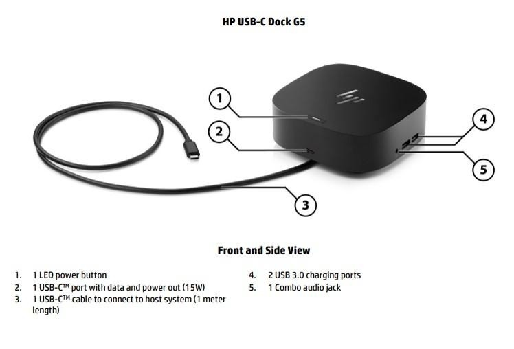 Hp Usb C Dock G5 5tw10aa