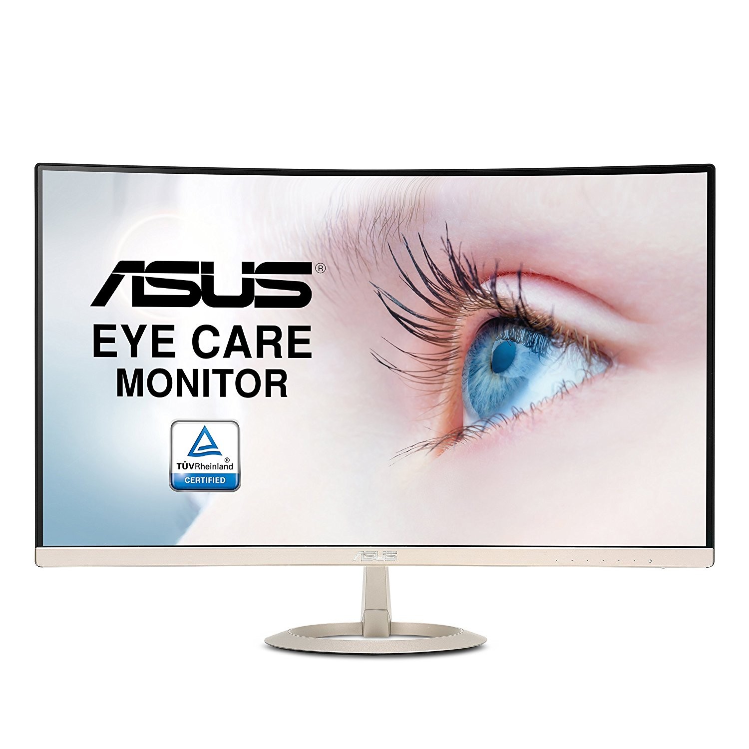 Asus Vz27vq Eye Care Curved Monitor 27 Inch Full Hd (1920x1080) Ultra