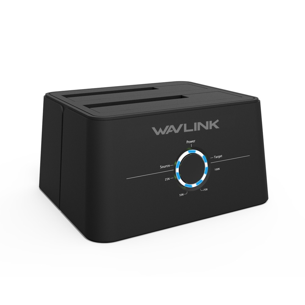 Wavlink usb 3.1 gen 1 type c dual bay hdd/ ssd docking station wl ...