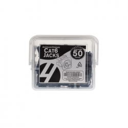 4Cabling Australian Style Cat 6 Rj45 Jack. Universal Termination. 50 Pack 010.004.0005U