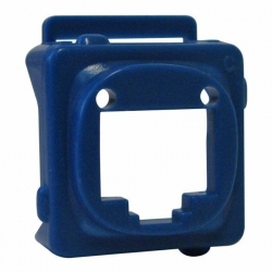 4cabling Rj45 Clipsal Bezel 10 Pack-blue Cat5clip/blu