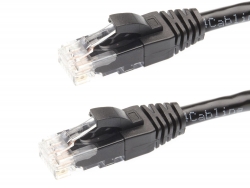 4cabling 1.5m Cat 5e Ethernet Network Cable: Black 004.001.2004
