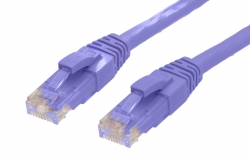 4cabling 1.5m Cat 6 Ethernet Network Cable: Purple 004.002.4004