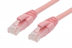 4cabling 1.5m Cat 6 Ethernet Network Cable: Pink 004.002.7004