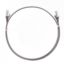 4cabling 0.25m Cat 6 Ultra Thin Lszh Ethernet Network Cables: Grey 004.004.9001