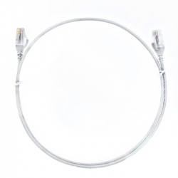 4cabling 0.25m Cat 6 Ultra Thin Lszh Ethernet Network Cables: White 004.004.3001