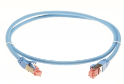 4cabling 0.5m Cat 6a S/ Ftp Lszh Ethernet Network Cable: Blue 004.100.0001