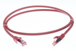 4cabling 0.25m Cat 6a S/ Ftp Lszh Ethernet Network Cable: Red 004.100.1001