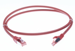 4cabling 2m Cat 6a S/ Ftp Lszh Ethernet Network Cable: Red 004.100.1005