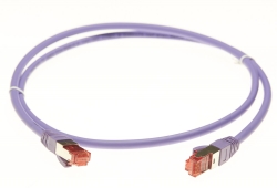 4cabling 5m Cat 6a S/ Ftp Lszh Ethernet Network Cable: Purple 004.100.4007