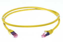 4cabling 10m Cat 6a S/ Ftp Lszh Ethernet Network Cable: Yellow 004.100.6010