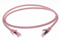 4cabling 1.5m Cat 6a S/ Ftp Ethernet Network Cable: Pink 004.100.9004
