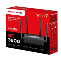 Mercusys MR25BE BE3600 Dual Band Wi-Fi 7 Router , 3.6 Gbps Mbps Dual-Band Speeds MR25BE