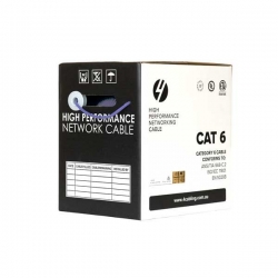 Cat6 Ethernet 305M Cable Reel Box. Solid Conductor. Purple Sld.C6Utp.Purple.R