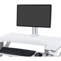 WorkFit Single Ld Monitor Kit (White) 97-935-062