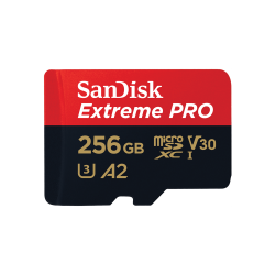 SanDisk 256GB Extreme Pro MicroSDXC Uhs-I Card Sdsqxcd-256G-Gn6Ma FFCSAN256GTFSQXCD200
