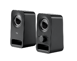 Logitech Z150 Stereo Speakers, Rms (3W),3.5MM (2),BLACK,2YR Wty 980-000862