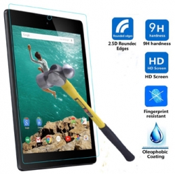 I-tech Premium Tempered Glass Screen Protector For Google Nexus 9 Tablet With 2.5d Curved Edge