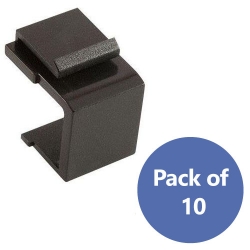 Keystone Blank Inserts-Black Pack Of 10 (010.003.0005)