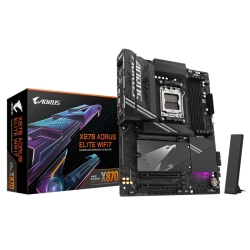 Gigabyte X870 Aorus Elite WIFI7 AMD AM5 Atx Motherboard 4x DDR5~256GB,3x PCIe X16, 4x M.2, 4x Sata 6, 4x USB 3.2, 4x USB2.0, 2x Usb-c, X870 A Elite WIFI7