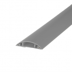 4cabling Cable Cover - 60mm X 13mm X 2m: Grey 013.012.6015