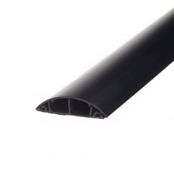 4cabling Cable Covers - 70mm X 15mm X 2m: Black 013.012.7014