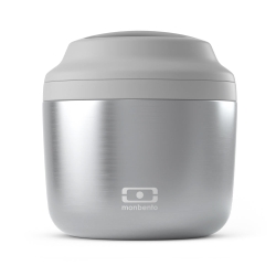 Monbento Mb Element Isolated Bento Box - Metallic Silver MO-18273998